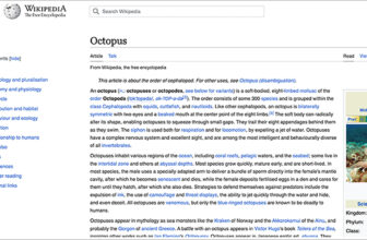 Wikipedia’s first desktop des...