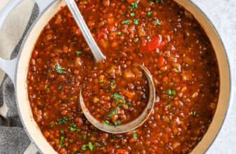 Home made Lentil Soup – Spend...