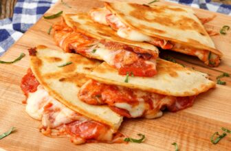 Pizza Quesadillas – Barefeet ...