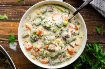 Creamy Vegetable Soup – The S...