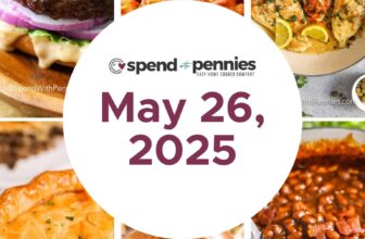 Weekly Meal Plan May 26, 2025