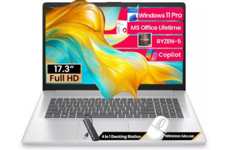 This 17″ HP Laptop With 64GB ...