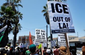 ICEBlock climbs to the top of the A...