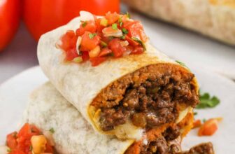 Beef Burritos – Spend With Pe...