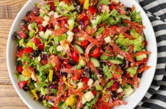 Italian Chopped Salad – Baref...