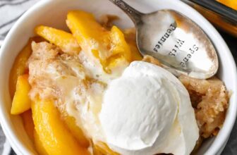 Peach Cobbler Recipe – Spend ...
