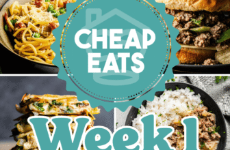 Cheap Eats Week 1 (Warm Weather)