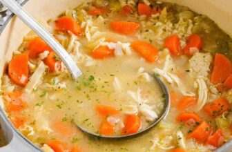 Classic Chicken and Rice Soup, Perf...