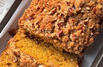 PUMPKIN PECAN STREUSEL BREAD &#8211...