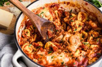 One Pot Italian Sausage Tortellini ...