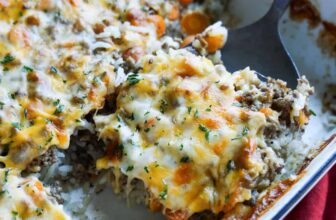 Cheesy Ground Beef Casserole &#8211...