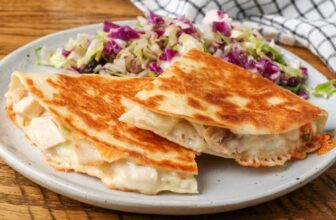 Turkey Quesadilla – Barefeet ...