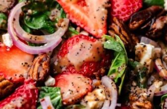 Fresh Salads with a Pop of Fruit