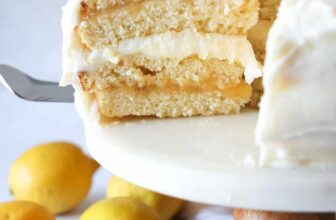 Lemon Cloud Cake with Lemon Filling...